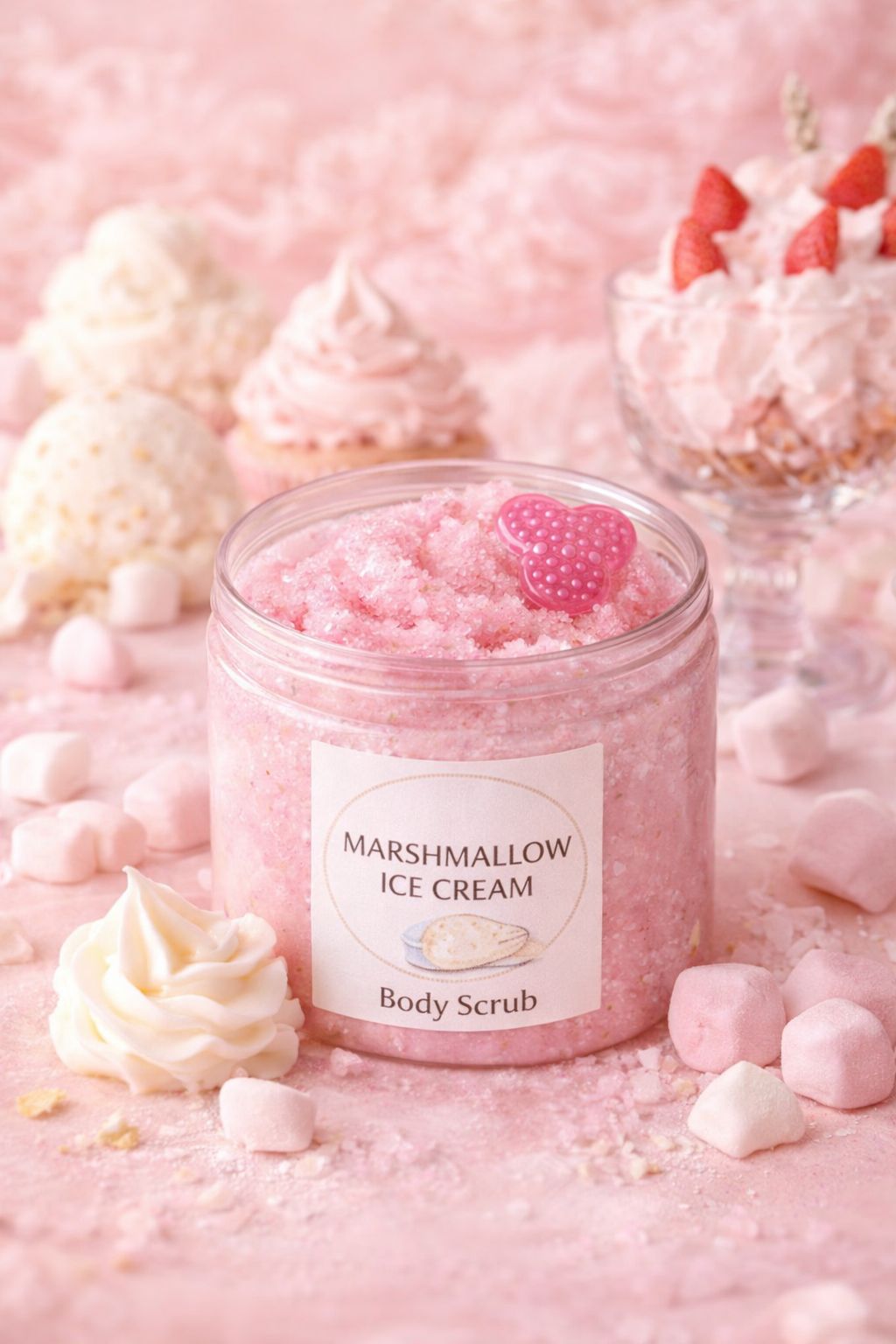 WhatsApp Image 2026-03-30 at 12.09.14 AM Marshmallow ice cream scrub / سنفره مارشميلو اسكريم - الصورة 1