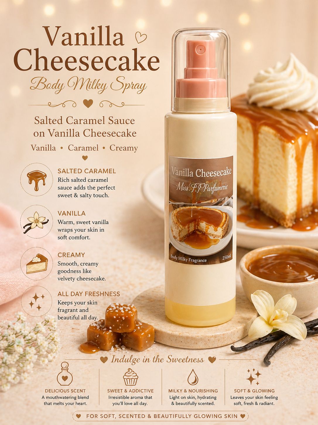 WhatsApp Image 2026-04-27 at 11.53.08 AM Vanilla cheesecake hair and body milky - الصورة 1